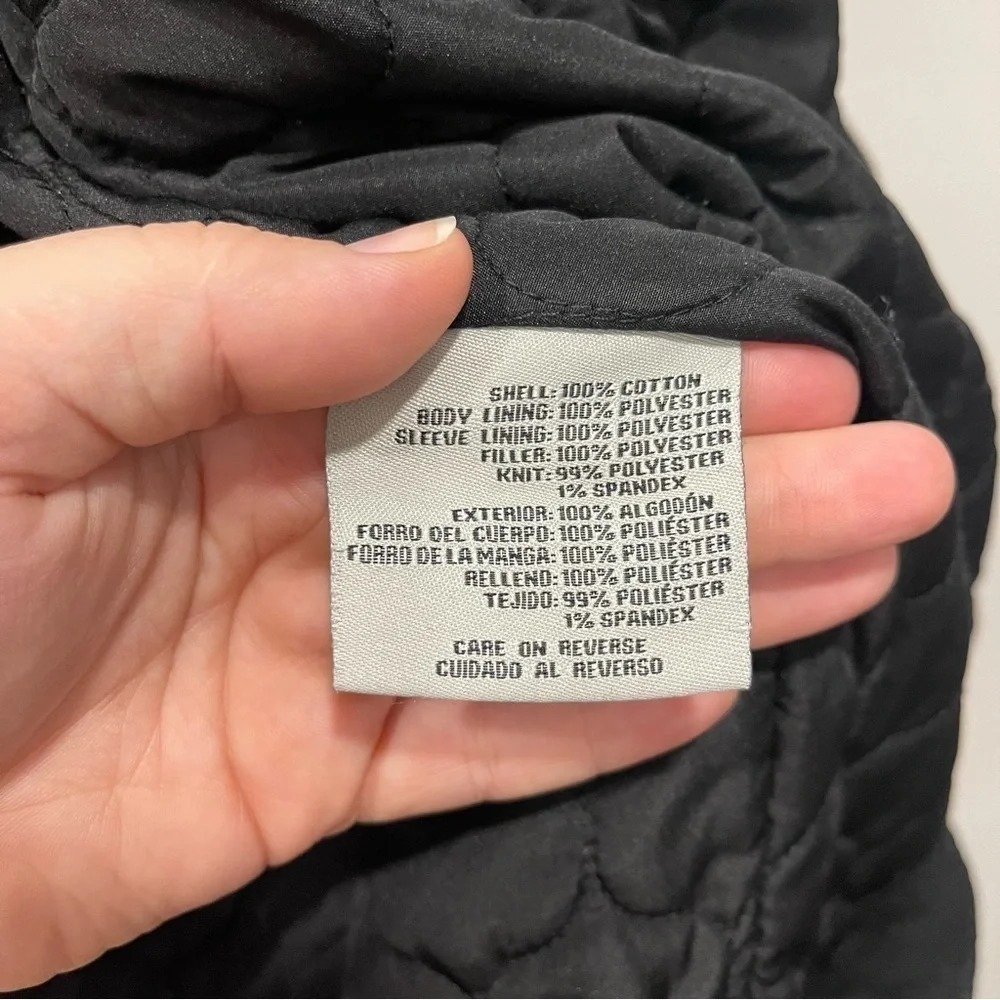 Levi’s Men’s Stand Collar Military Field Jacket Black Classic